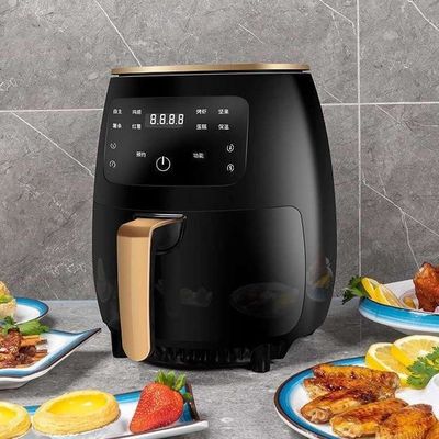 4.5L 6L সিলভার ক্রেস্ট এয়ার ফ্রাইটার তেল ছাড়া সুস্বাদু এবং স্বাস্থ্যকর খাবার গোপন