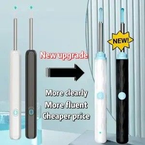 1296P Otoscope Ear Cleaner ক্যামেরা এবং আলো সহ গৃহস্থালি পরিষ্কারের কানের মোম অপসারণ কিট