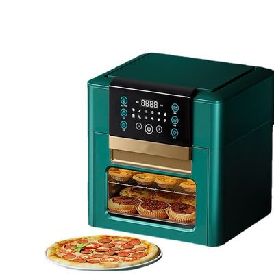 1201W-1500W ভোল্টেজ কমার্শিয়াল এয়ার ফ্রায়ার ডিজিটাল 12L 15L মিনি র্যাক সহ তেল ছাড়াই