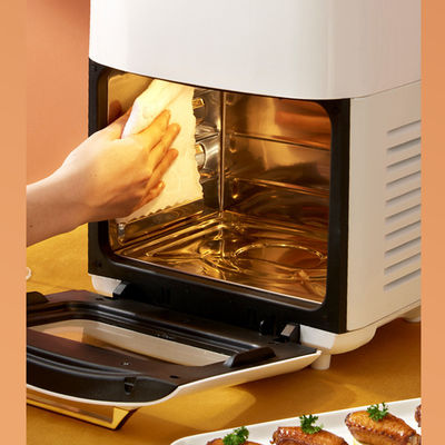 1201W-1500W ভোল্টেজ কমার্শিয়াল এয়ার ফ্রায়ার ডিজিটাল 12L 15L মিনি র্যাক সহ তেল ছাড়াই