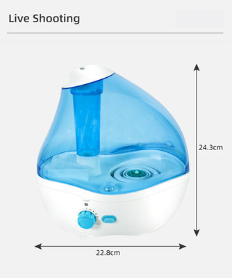 বেডরুম এবং শীতল কুয়াশা বায়ু humidifiers জন্য 28dB Whisper-Quiet অতিস্বনক Humidifier