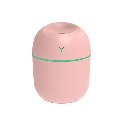 LED নাইট ল্যাম্প এবং ইউএসবি অ্যারোমা ডিফিউজার সহ 220 মিলি পোর্টেবল আল্ট্রাসোনিক এয়ার হিউমিডিফায়ার