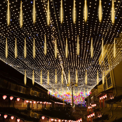 ড্রিম কালার ক্রিসমাস লাইট স্ট্রিং 10LEDs / মি 5m 10m পিভিসি জলরোধী ঠিকানাযোগ্য LED
