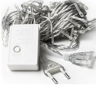 ড্রিম কালার ক্রিসমাস লাইট স্ট্রিং 10LEDs / মি 5m 10m পিভিসি জলরোধী ঠিকানাযোগ্য LED