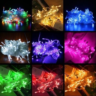 আউটডোর ওয়াটারপ্রুফ 300m বেগুনি LED Fairy লাইট স্ট্রিং ক্রিসমাস ছুটির জন্য সজ্জা জন্য মালা